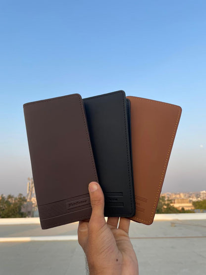 Premium Leather Long Wallet for Men